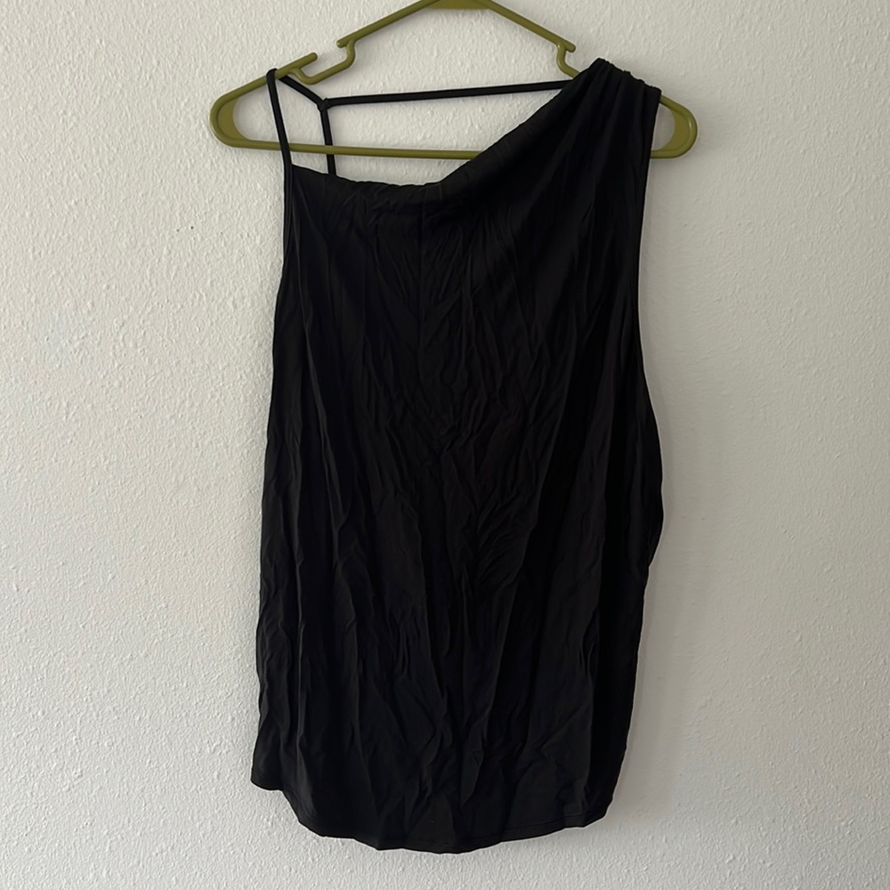 lululemon athletica Black Asymmetrical Top
